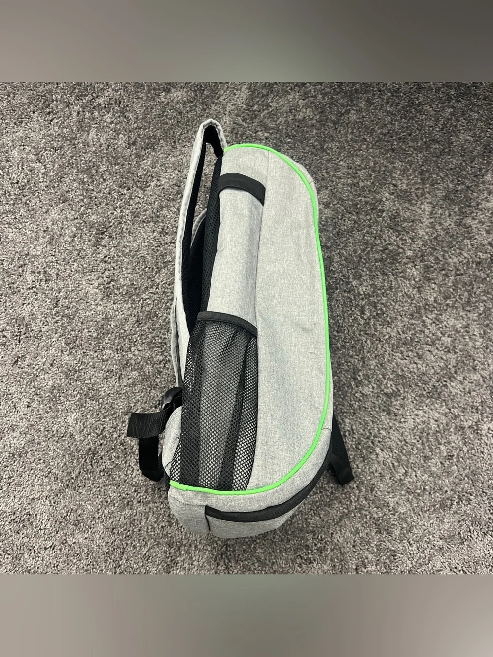 Easton Backpack Bat Compartment Baseball Softball Equipment Bag Green Gray Black